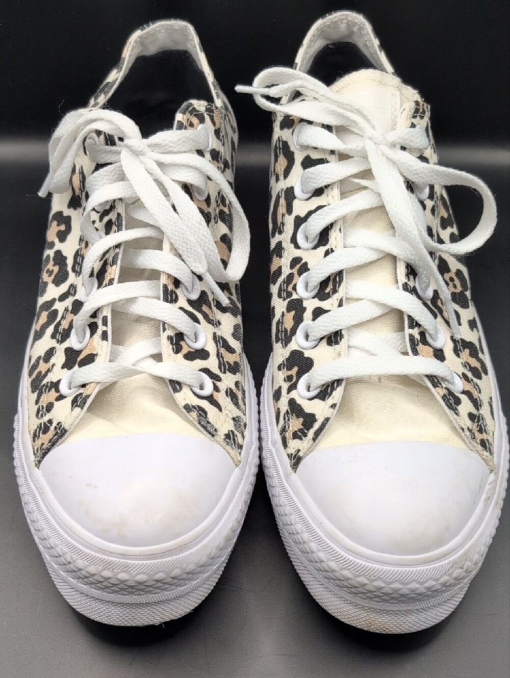 CONVERSE Chuck Taylor All Star 70 Ox Low Top Leopard Print Sneakers Skze 10.5 - Picture 3 of 12